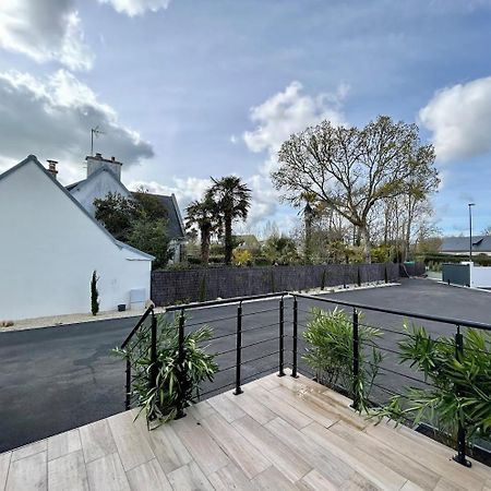 Superbe Villa Tout Confort Avec Piscine Chauffee Er Couverte Et Spa A 2 Pas De La Plage Fouesnant Eksteriør billede
